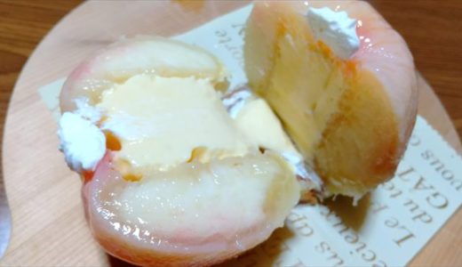 洋菓子店 ヤマキ の新作を紹介します　初夏にピッタリのピーチとマンゴー　これがまた美味しいんだ！