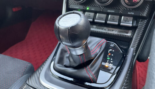 GR86 AT用 USシフトノブを装着